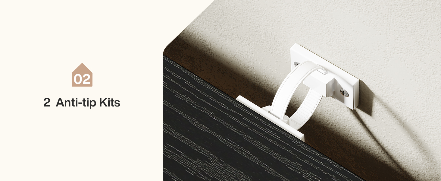 63" Narrow Entryway Table – Hidden Storage Drawers, Holds 220lb