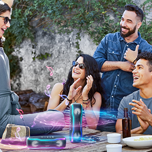 bluetooth subwoofer speaker wireless speakers portable waterproof outdoor speaker stereo sound