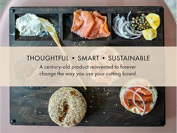 Thoughtful, smart, sustainable, cutting boards.