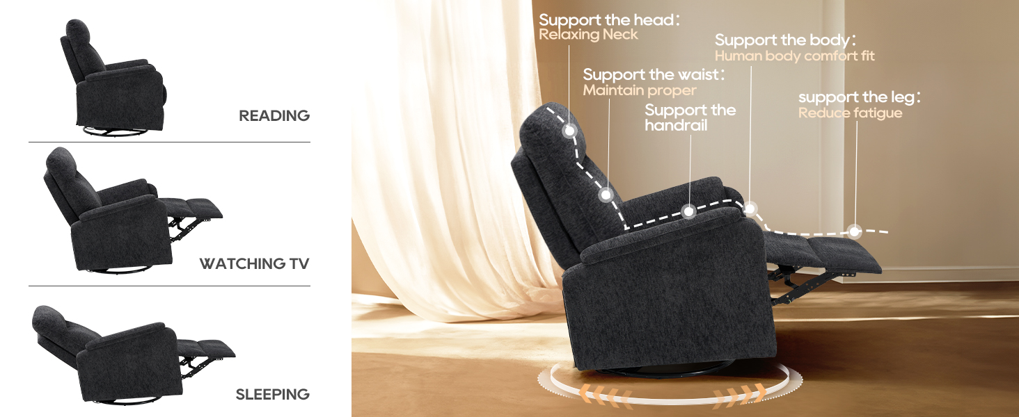 swivel rocker recliner