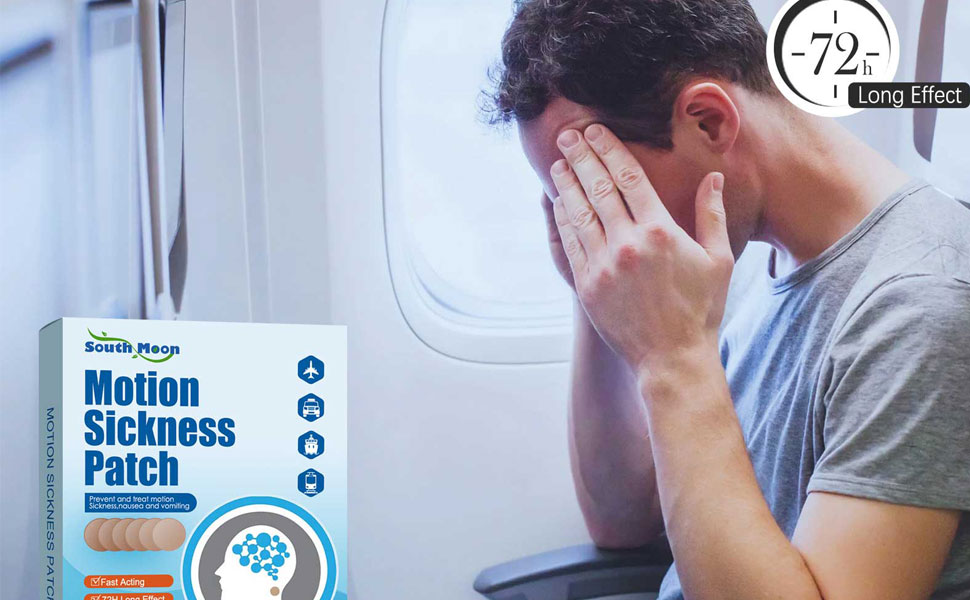 ZLYDG Motion Sickness Patch, 36 PCS Sea Sickness Patch for
