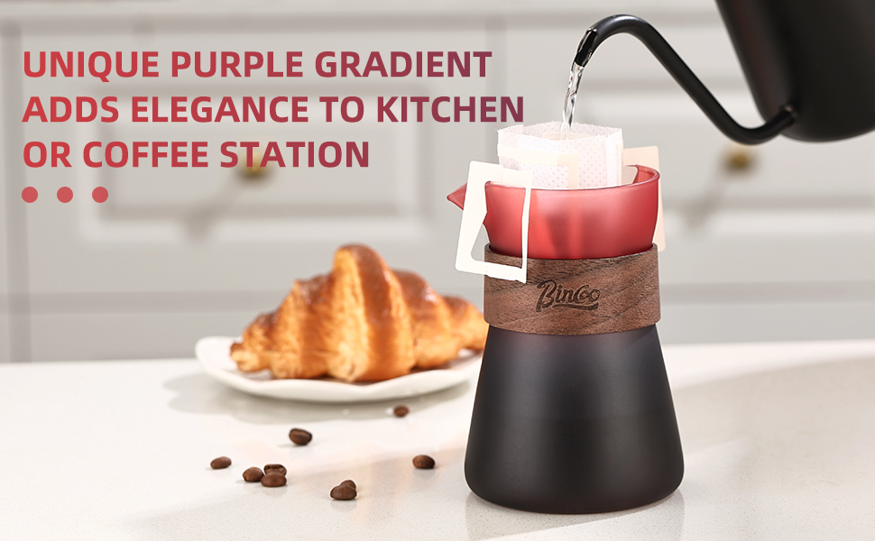 Glass Coffee Pour Over Kettle 