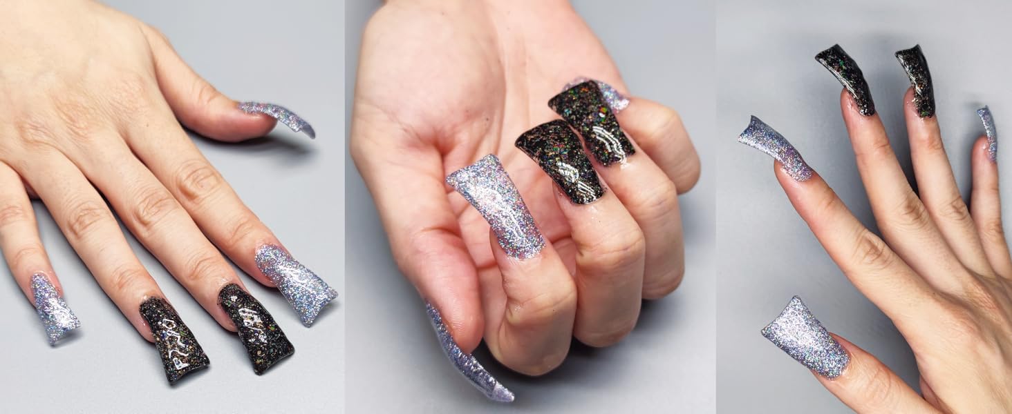 extra long half cover duck nails