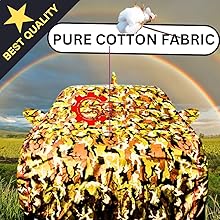  starten pure cotton jungle design car cover 