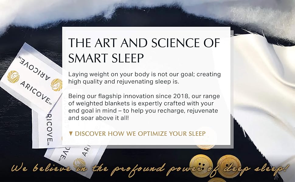 Aricove Cooling Weighted Blanket, 15 lbs, Full/Twin Size