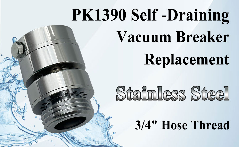Ebrmeiwo PK1390 Self Draining Vacuum Breaker Replacement