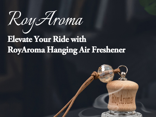 Amazon.com: RoyAroma Hanging Car Air Freshener, 2 Pack Long