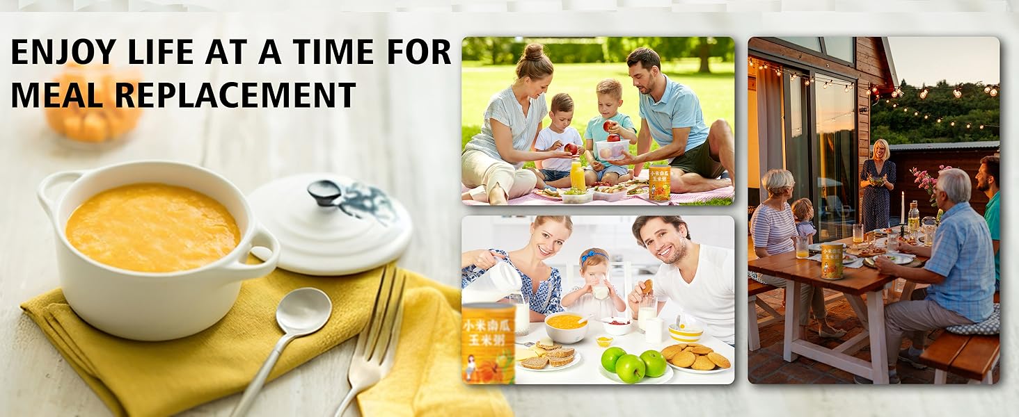 Family Breakfast Office Meal Replacement Night Snack Afternoon Tea 