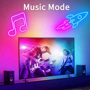 132FT Led Neon strip light Music synchronisation