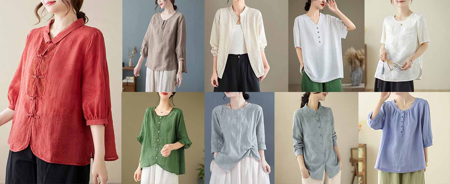 chemise en lin femmecol mao chemise lin col mao lot de chemise femme lin col mao