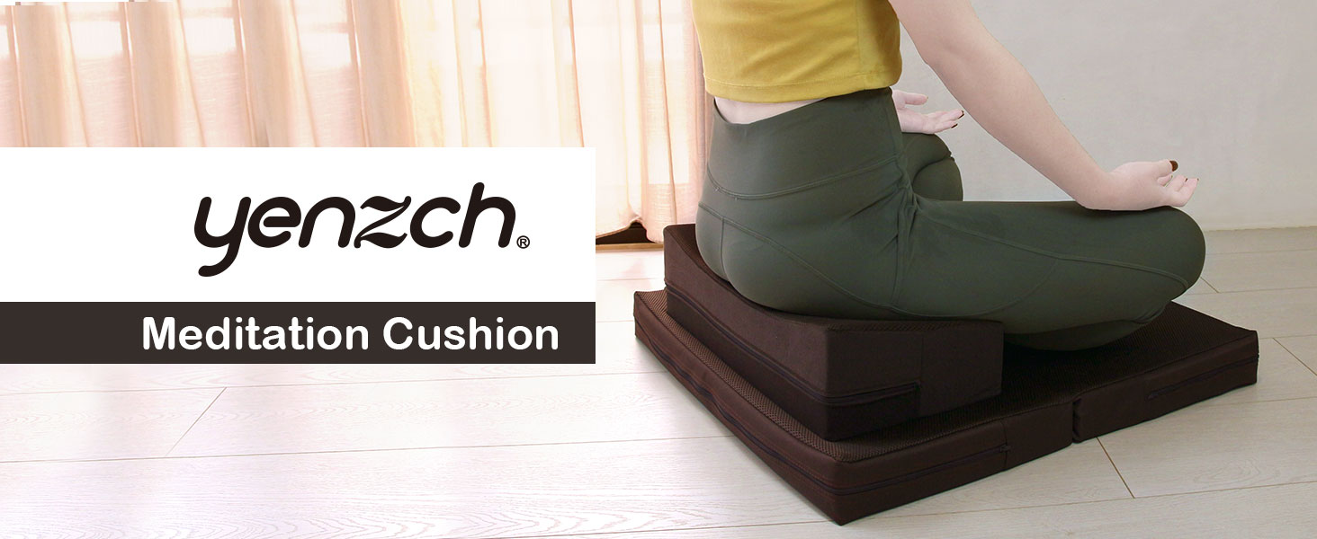 yenzch meditation cushion set