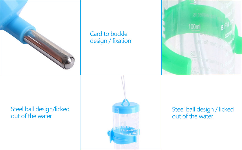 Hamsters Water Bottle