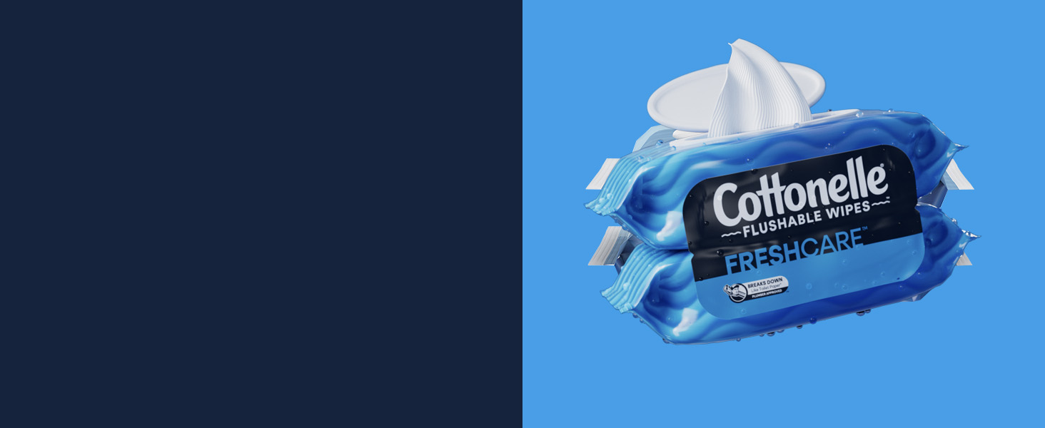 cottonelle freshcare flushable wipes