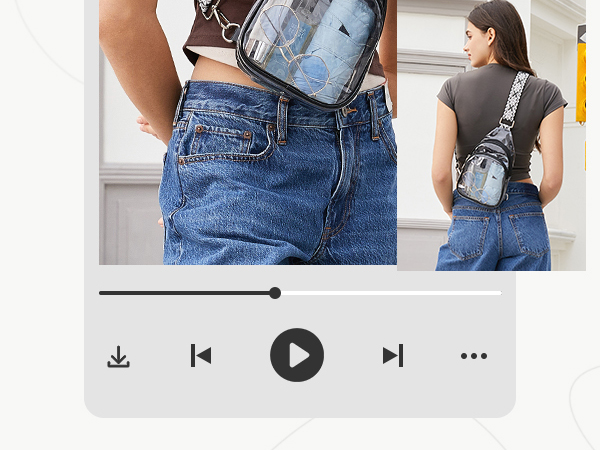 clear purse for women