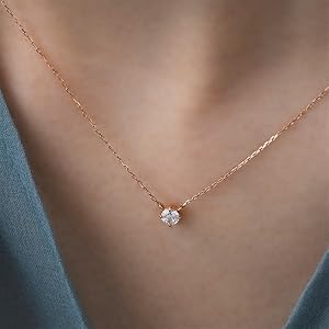 【4°C/ヨンドシー】 美品✨ ネックレス K10 横ならび Amazon | canal4℃(カナルヨンドシー)K10ピンクゴールド(PG
