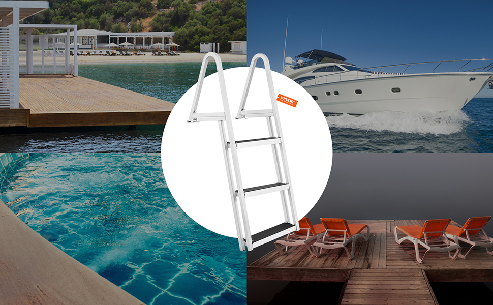 ALUMINUM DOCK LADDERS