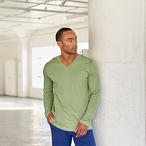 long sleeve shirt, shirt, tee, long sleeve plant based long sleeve