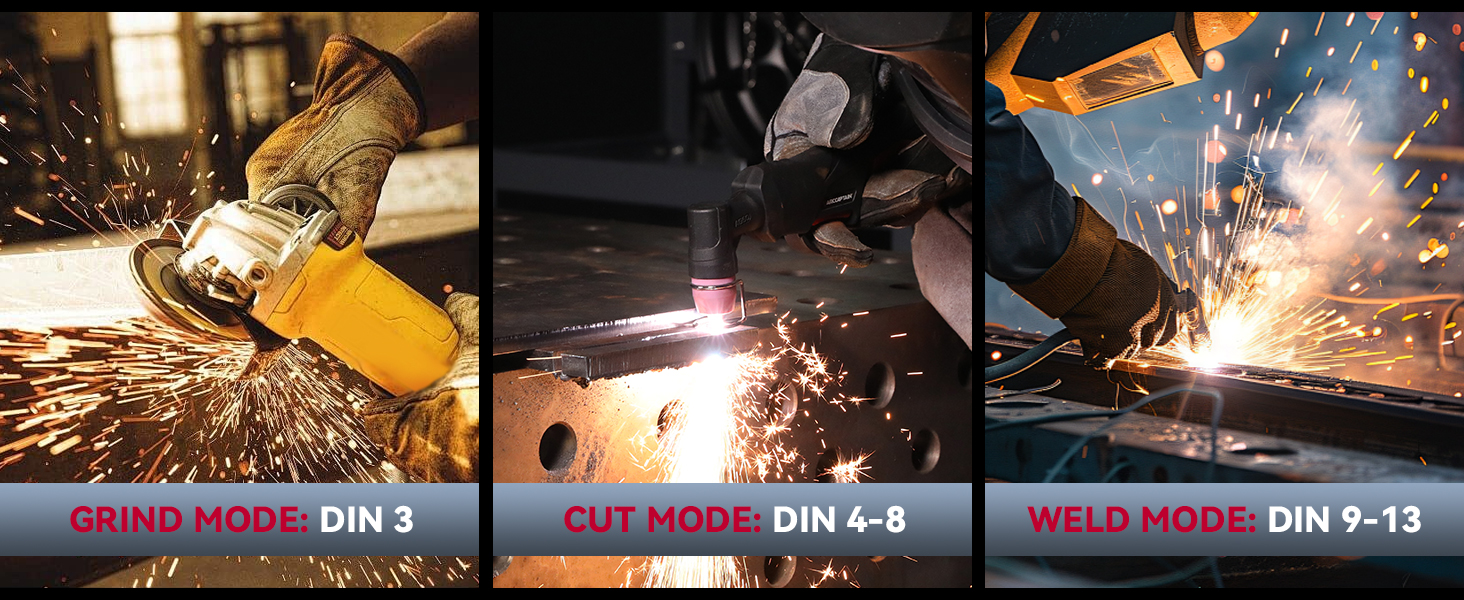 Auto Darkening Welding Hood