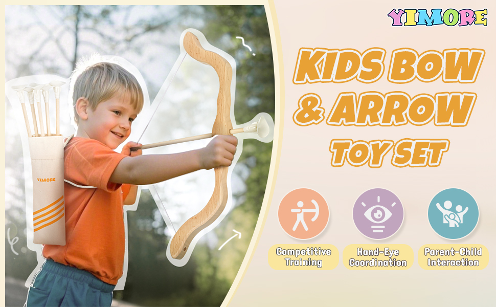 kids bow and arrow set