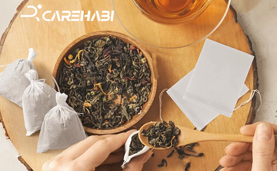 Lot de 200 sachets à thé jetables