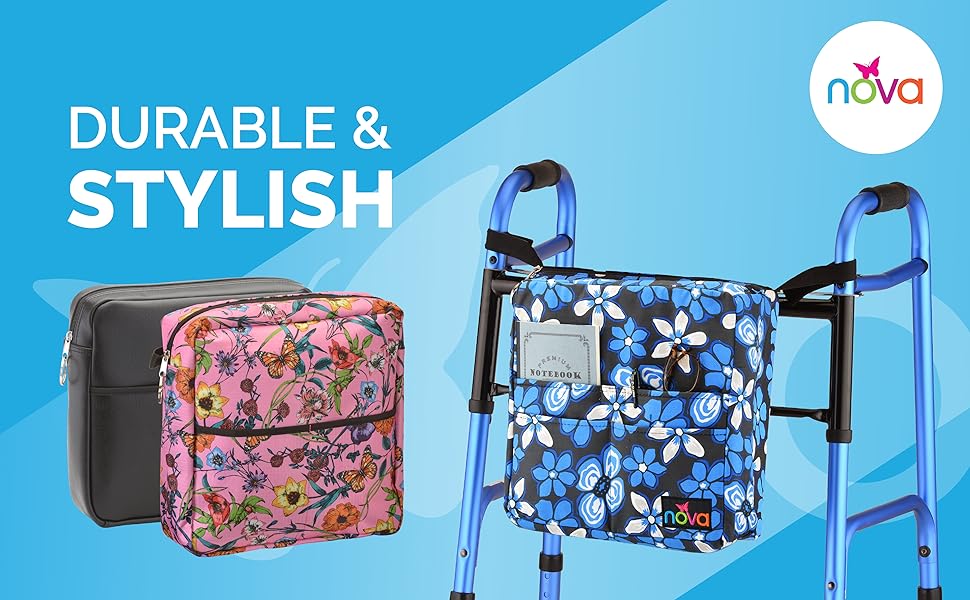 Amazon.com: NOVA Medical Products Walker Bag, Large Carry