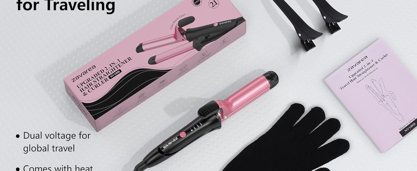 travel curling iron