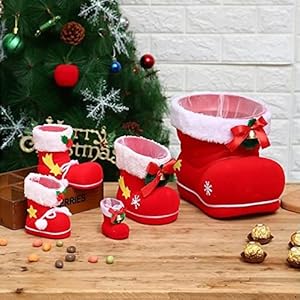 音楽付きサンタブーツ ブーツ型 クリスマス デコレーション 8曲入り | Costco Japan