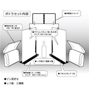 Amazon | ビン・ボトル専用撮影セット ボトラ | 撮影用小道具 通販