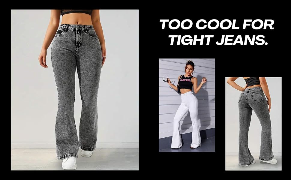 High waist belly jeans for women jeans pant for women baggy pants wide leg korean outfits