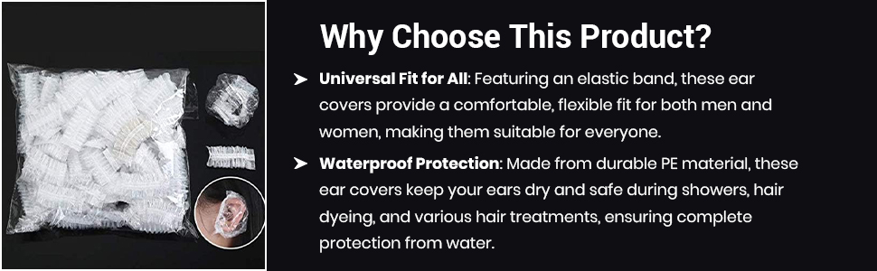 SPN-JGSP Clear Waterproof Ear Protectors