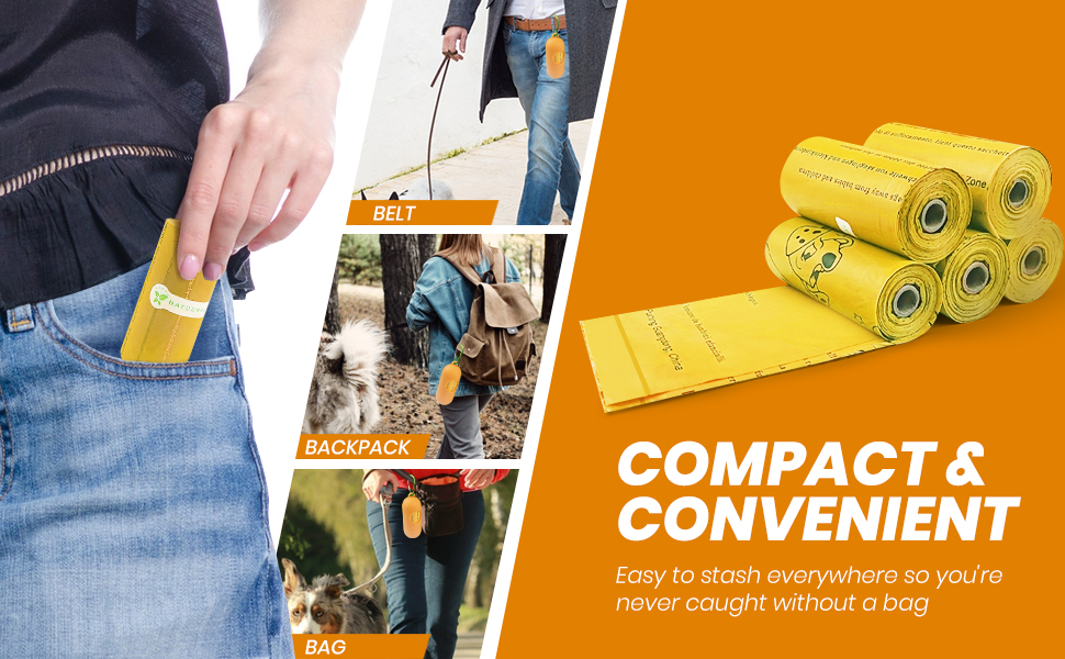 Poop Bags for Dogs1050 Counts, 70 Rolls With a Free