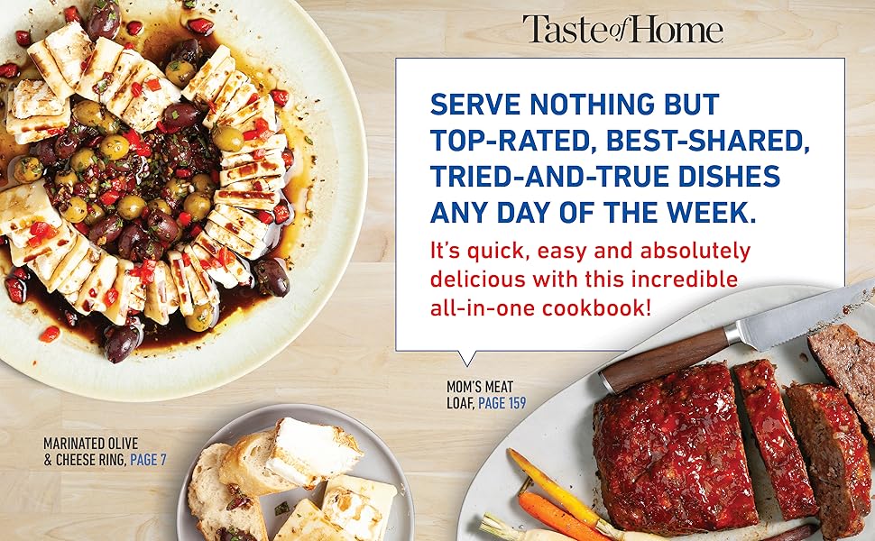 Marinated olive and cheesring, mom's meat load . 633 top rated recipes