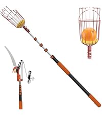 Apple - しょぴ Amazon.com : LAANPOLE 26FT Reach Fruit Picker Pole with