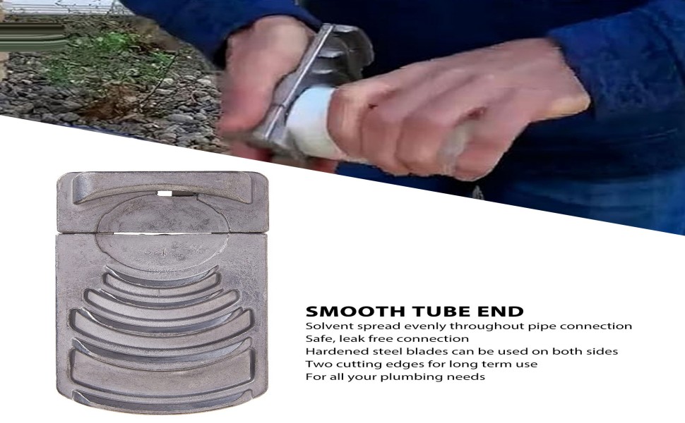 Plastic Pipe Deburring Tool Plastic Pipe Chamfer Professional PVC Pipe