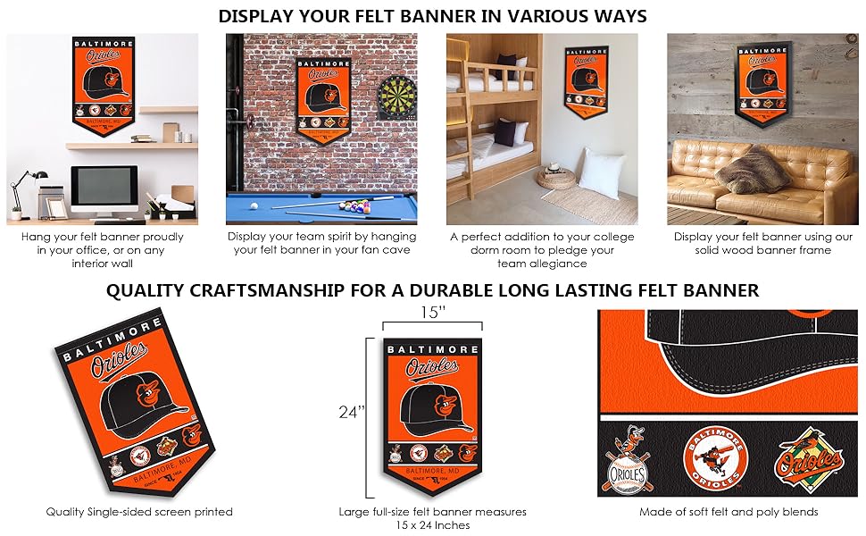 Baltimore Orioles Flags and Banners
