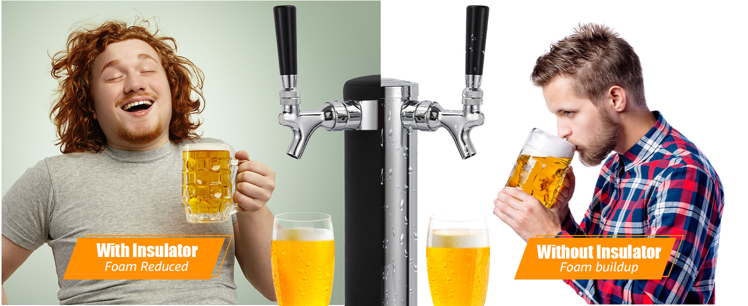 kegerator tower insulator