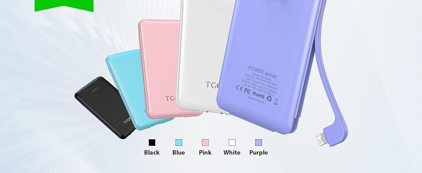 TG90 5000mAh portable charger portable charger iphone