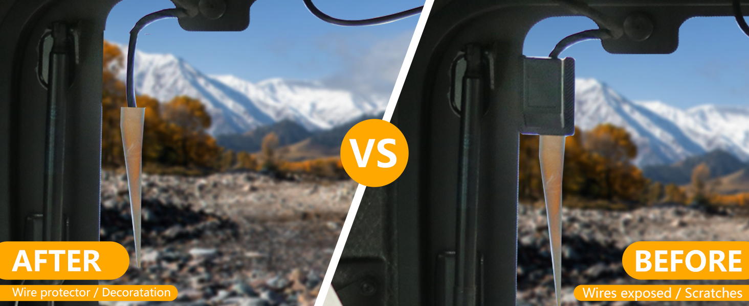 Window Heating Wire Protector for Bronco
