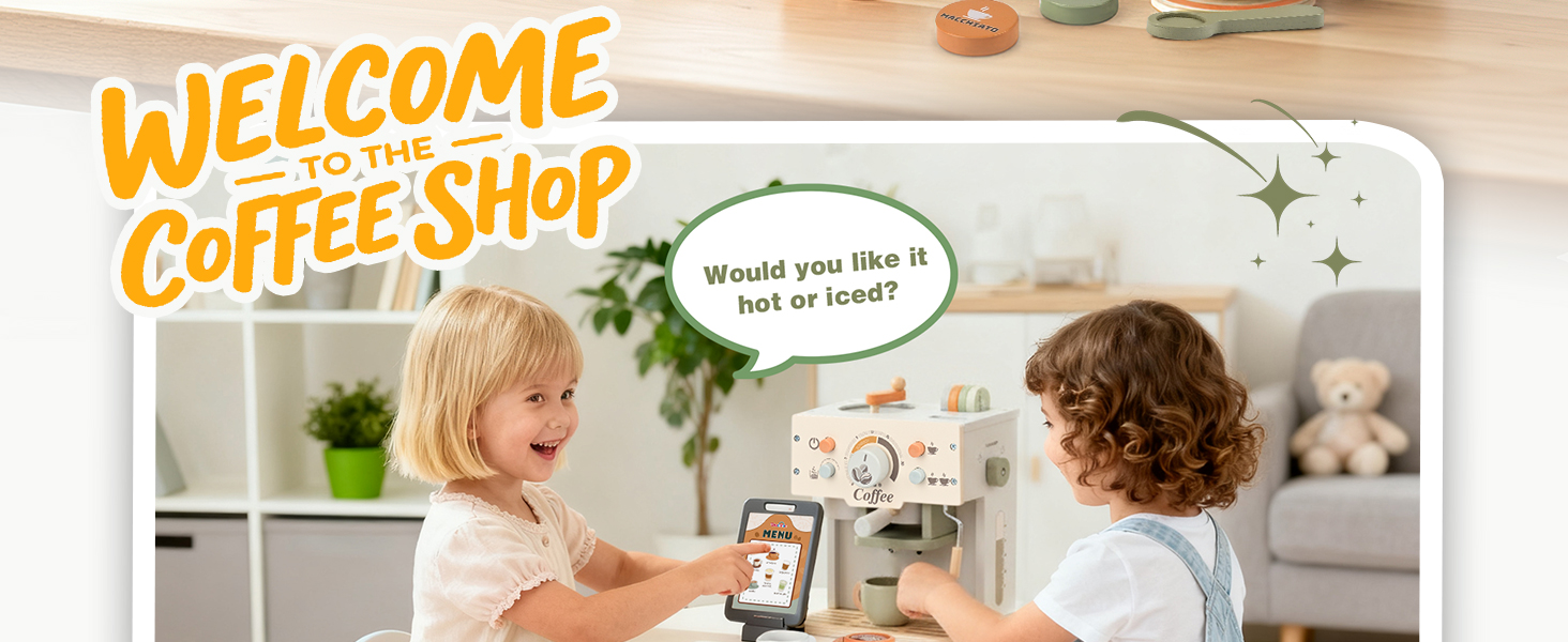 Kids Coffee Maker Toys