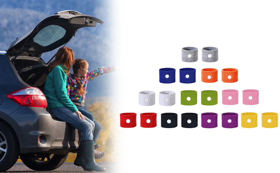 TOULIFLY Travel Wristbands,Travel Motion Sickness Relief