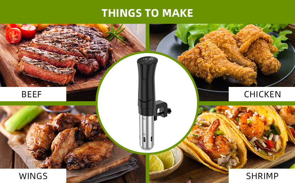 Zionheat Sous Vide MachineSuvee Cooker（Wifi） Precision