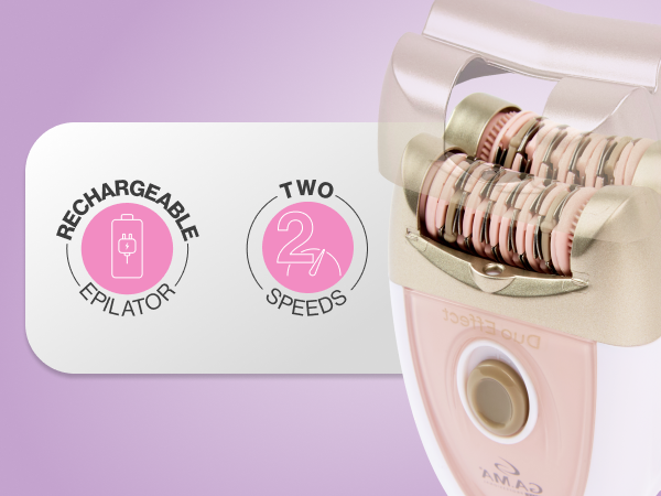 Amazon.com: Epilady Gama Delicare Duo Rechargeable Epilator