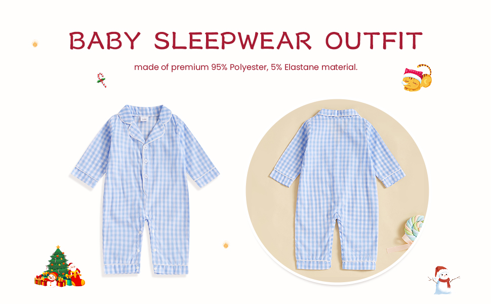 Infant Baby Girls Jumpsuit Newborn Baby Sleepwear