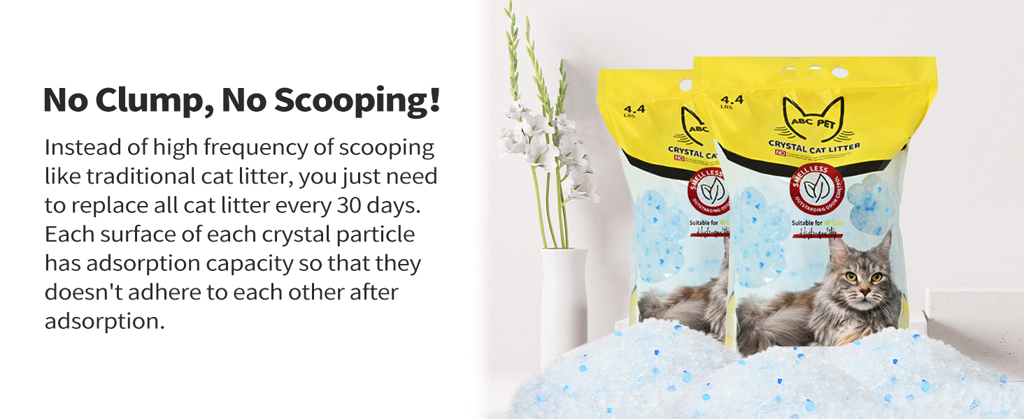 crystals cat litter