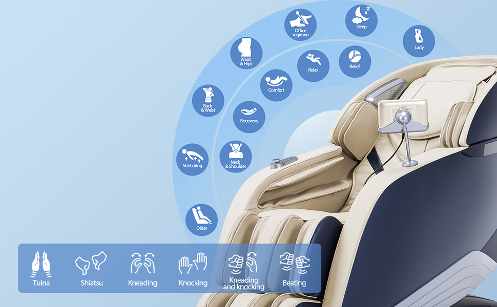 MASSAMAX MD908 3D MASSAGE CHAIR