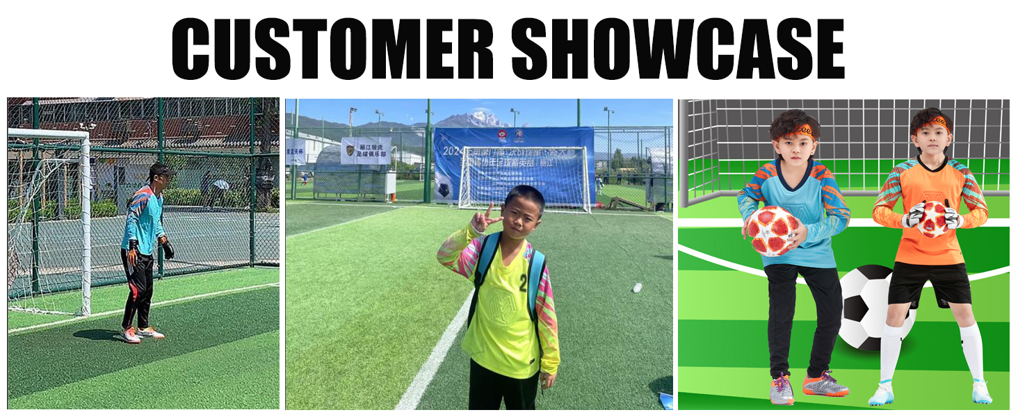 Goalkeeper Jersey Chest Padded Goalie Shirt for Adult/Kids Soccer Elbow Padded Yout