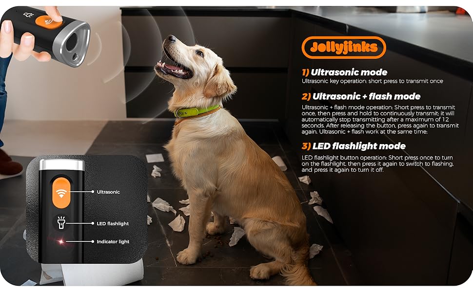 Dog Bark Deterrent Device