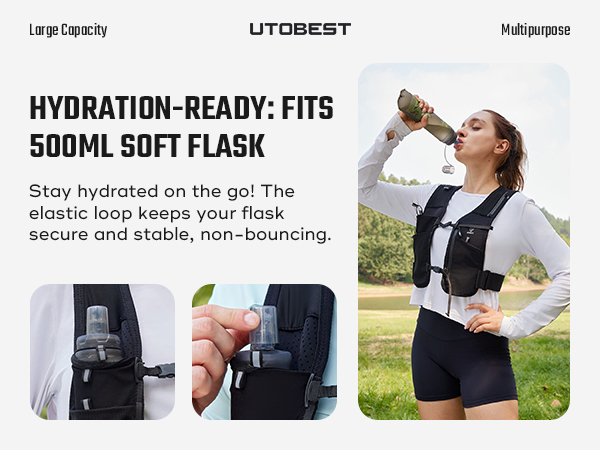 Chest Pack Breathable Fly Fishing Vest Multi-Function