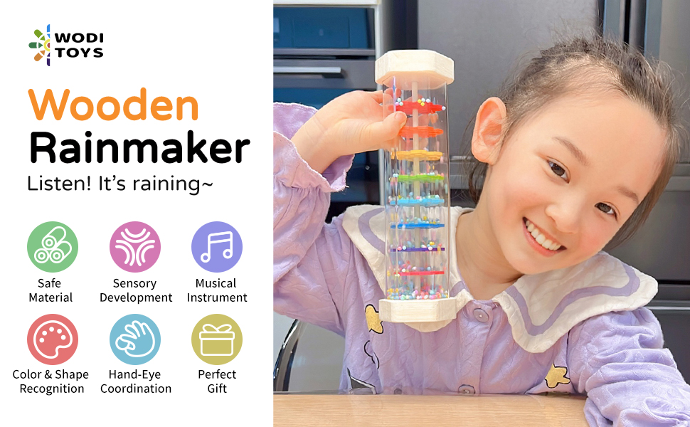 wodi wooden rainmaker