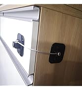 YEYA Upgraded Refrigerator Locks for Adults, Drawer Lock with Key, Cabinet Lock for Baby Proofing...